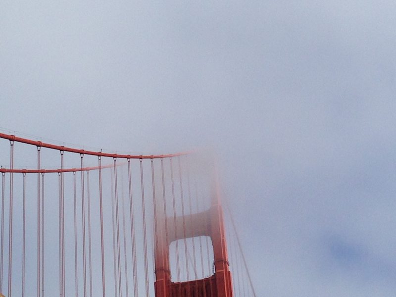 Photo: Fog Over Golden Gate